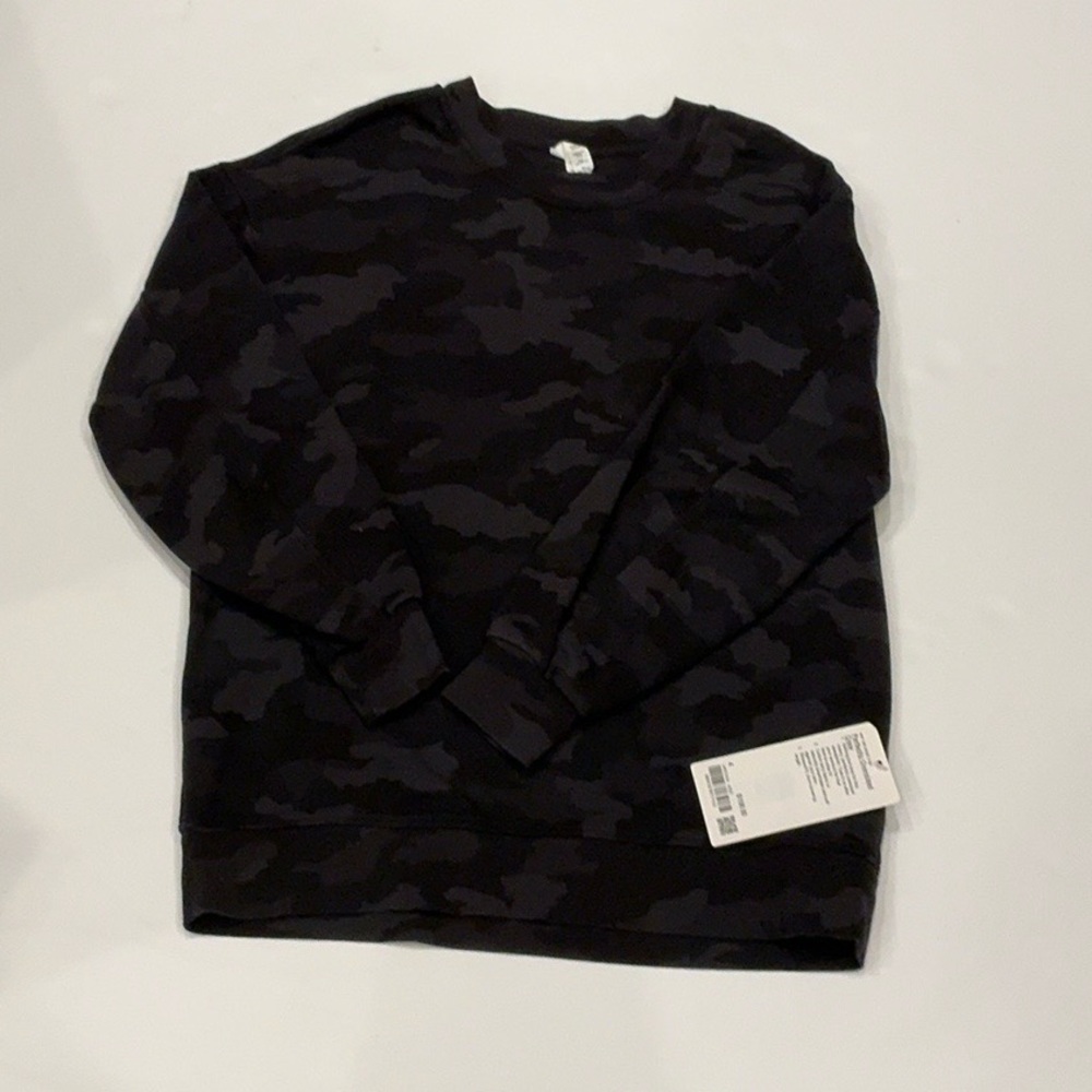 Lululemon Athletica Black and Gray Sweatshirt